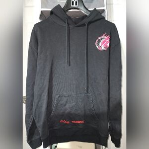 Mens L Off-White Global Warming Hoodie 2013 Main Label